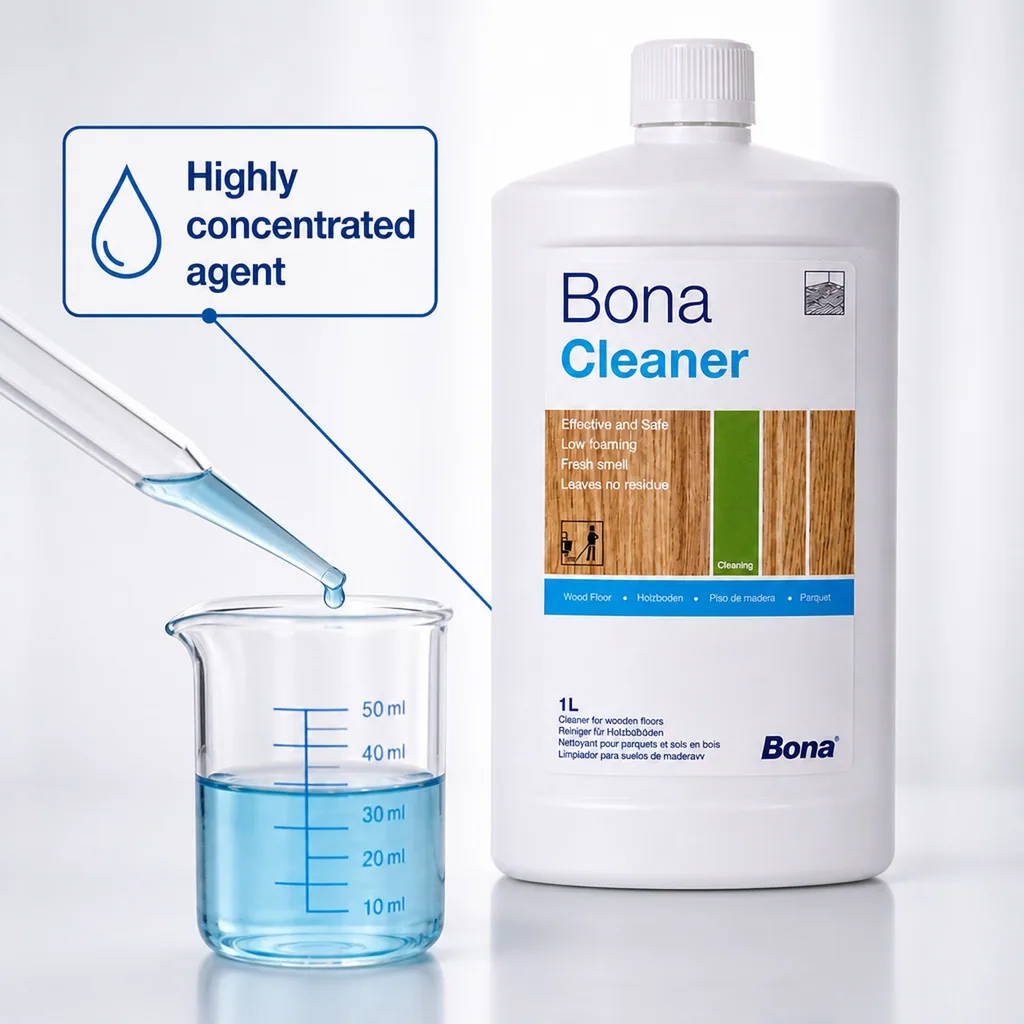 Floor Cleaner 1 Liter, Floor Cleaning Solution, Wood Floor Cleaner