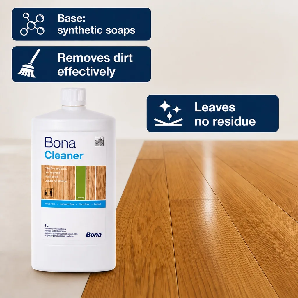 Floor Cleaner 1 Liter, Floor Cleaning Solution, Wood Floor Cleaner