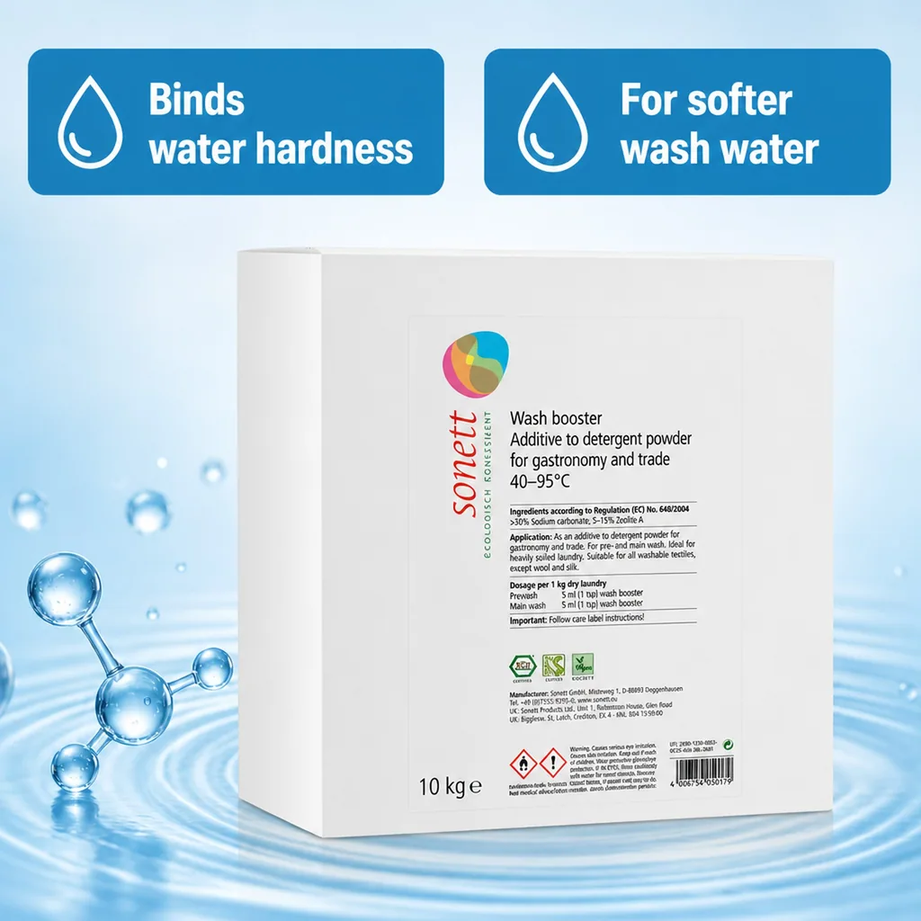 Laundry Booster 10 kg, Laundry Detergent Booster, Laundry Additive, Commercial/Industrial Use