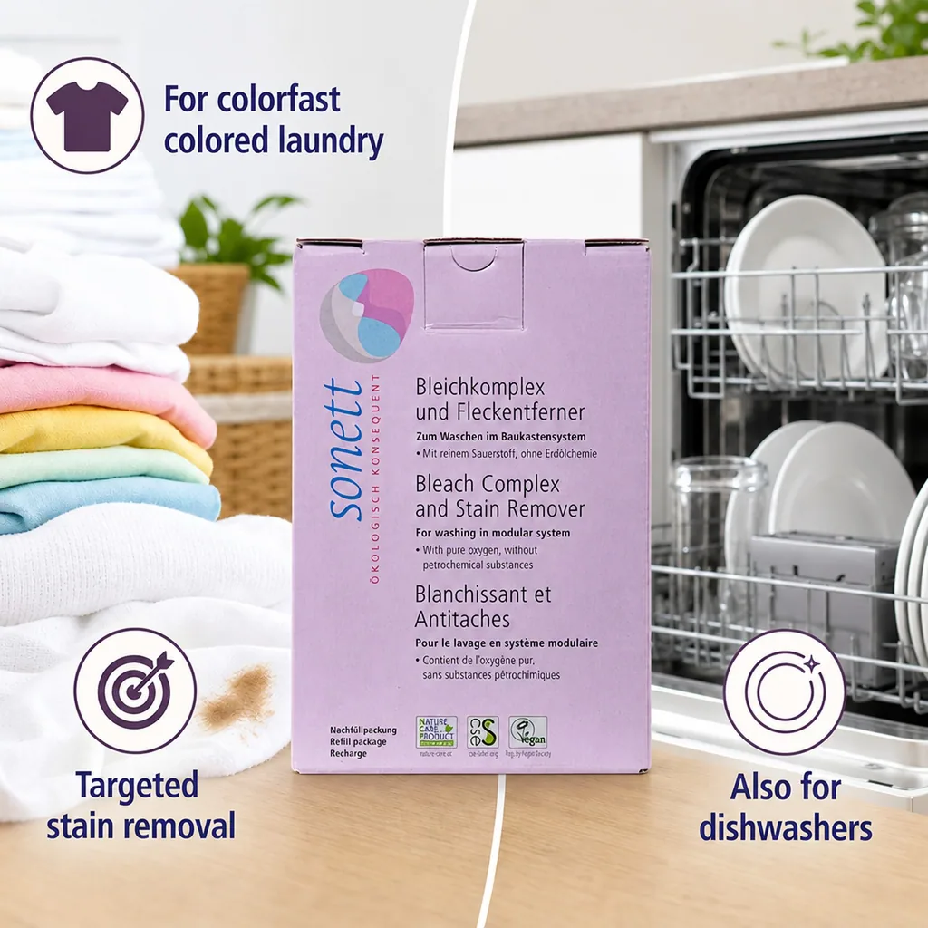 Laundry Stain Remover, Stain Remover Powder 900 g, Bleach Alternative