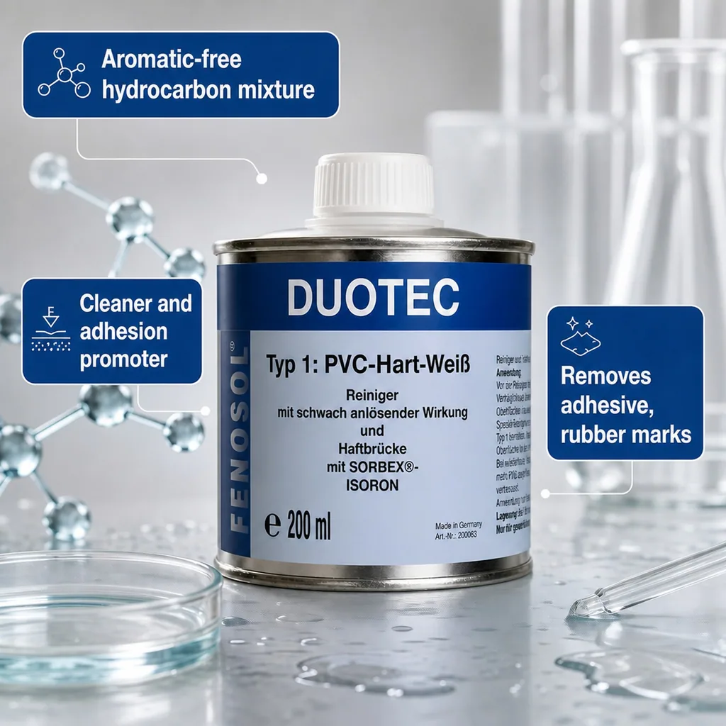 PVC adhesive, PVC glue, white PVC adhesive, 200ml