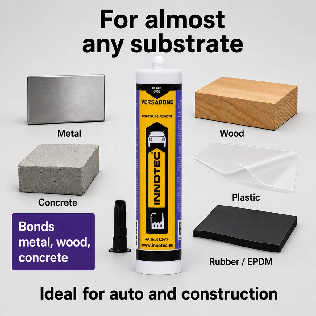 Sealant, black sealant, 310 ml paintable adhesive, automotive sealant