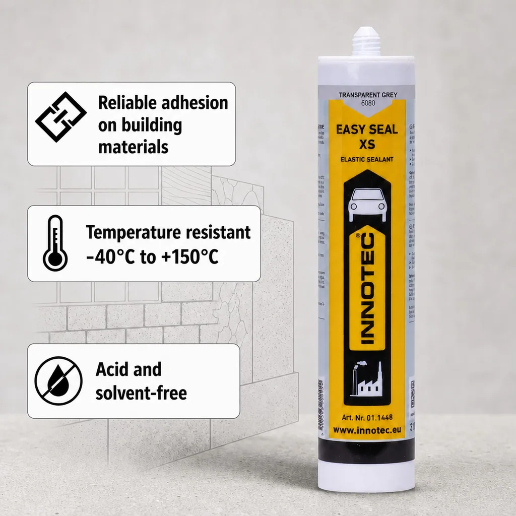 Sealant, caulk, transparent gray 310ml
