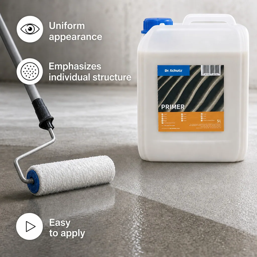 Primer, Floor Primer, 5 Liter for approx. 60-80m², Concrete Primer