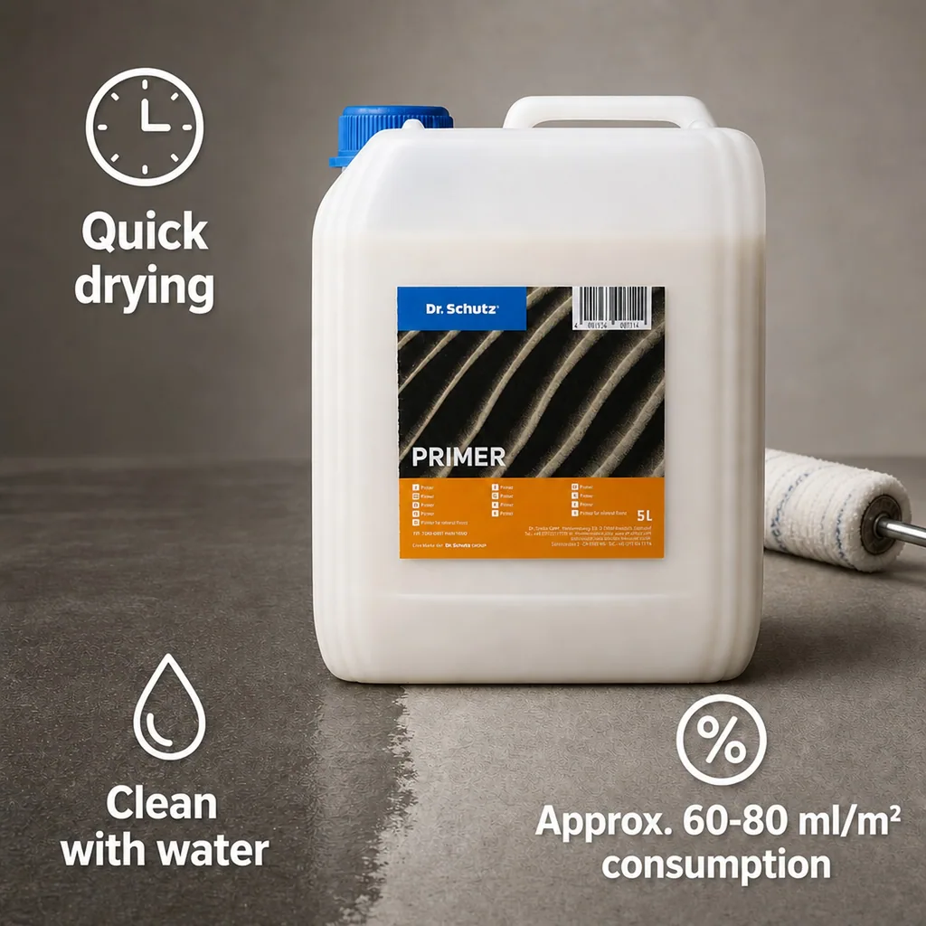 Primer, Floor Primer, 5 Liter for approx. 60-80m², Concrete Primer