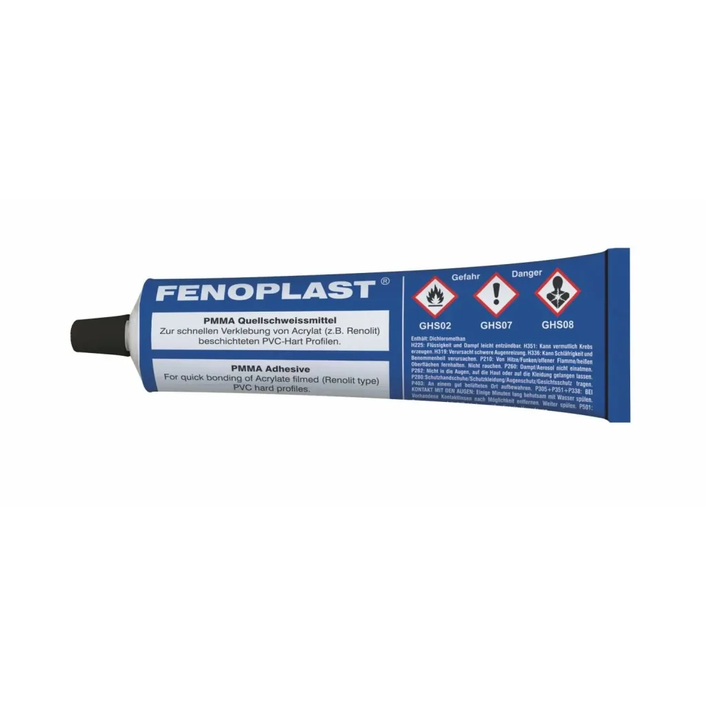 PMMA Adhesive, Acrylic Adhesive, PMMA Glue, Acrylic Glue, 180 g Tube, Solvent Welding