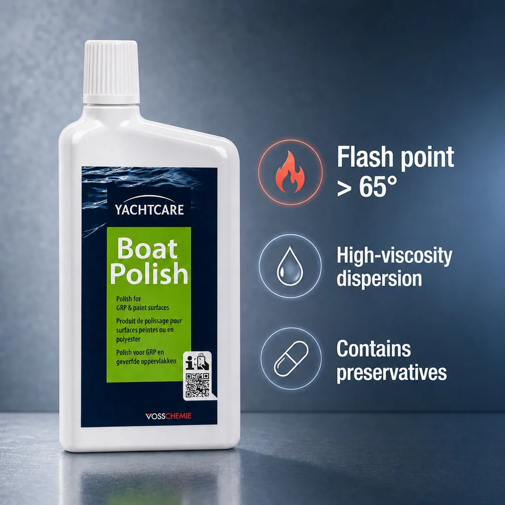 Boat Polish 500ml, Marine Polish, Gelcoat Polish for GfK & Lackflächen