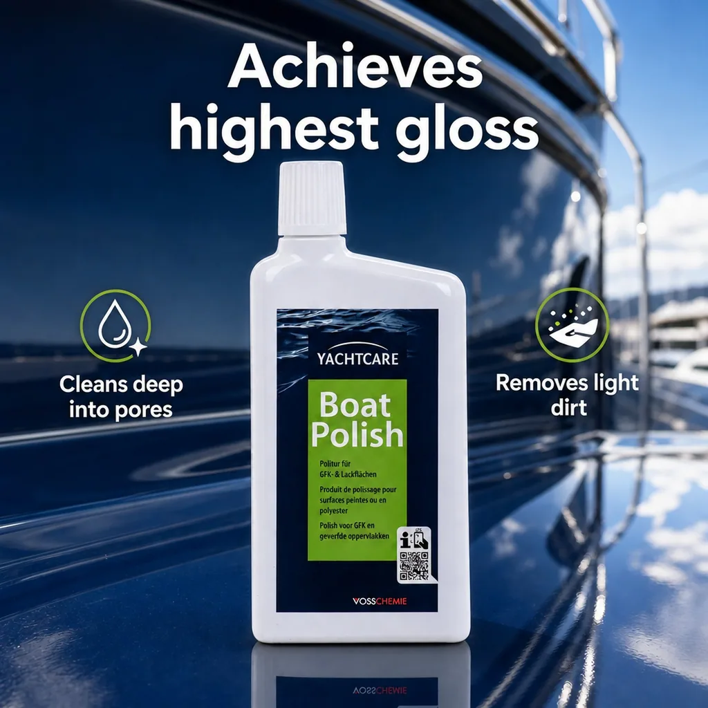Boat Polish 500ml, Marine Polish, Gelcoat Polish for GfK & Lackflächen