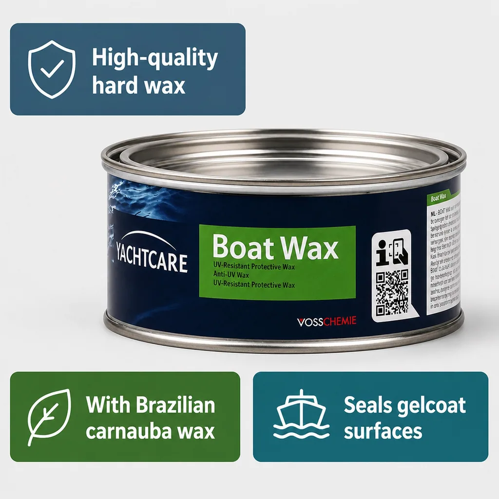 Boat Wax 200g, Marine Wax, Carnauba Wax, Boat Polish
