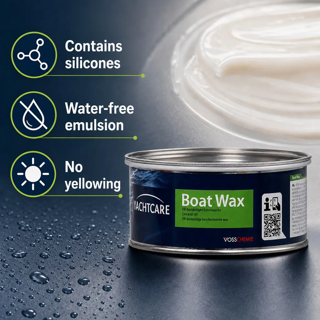 Boat Wax 200g, Marine Wax, Carnauba Wax, Boat Polish