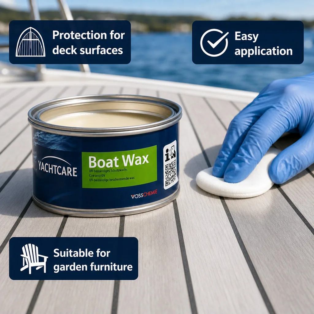 Boat Wax 200g, Marine Wax, Carnauba Wax, Boat Polish