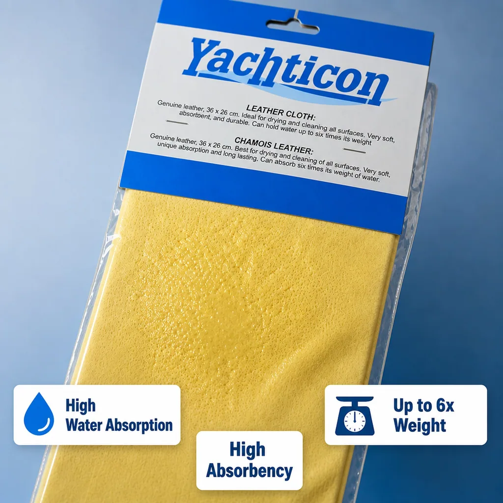 Leather Cloth, Cleaning Cloth, Chamois Cloth, Marine Cleaning Cloth