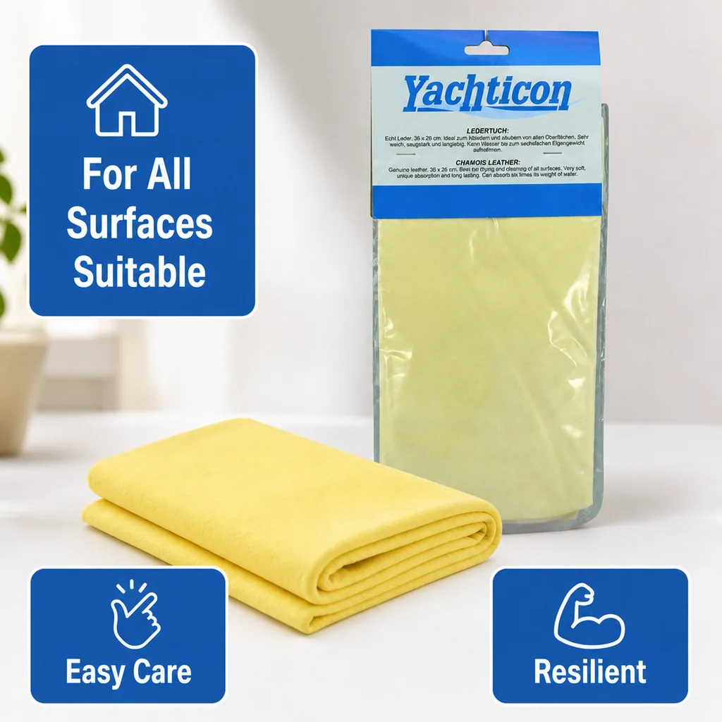 Leather Cloth, Cleaning Cloth, Chamois Cloth, Marine Cleaning Cloth