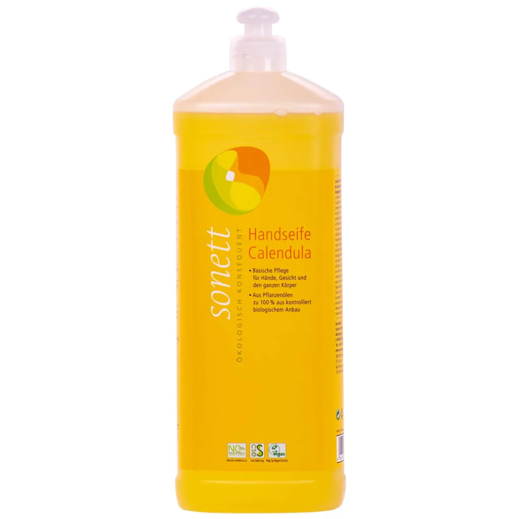 Liquid Hand Soap, Calendula, Natural, Gentle, Hand Soap Refill, Sensitive Skin, Bulk