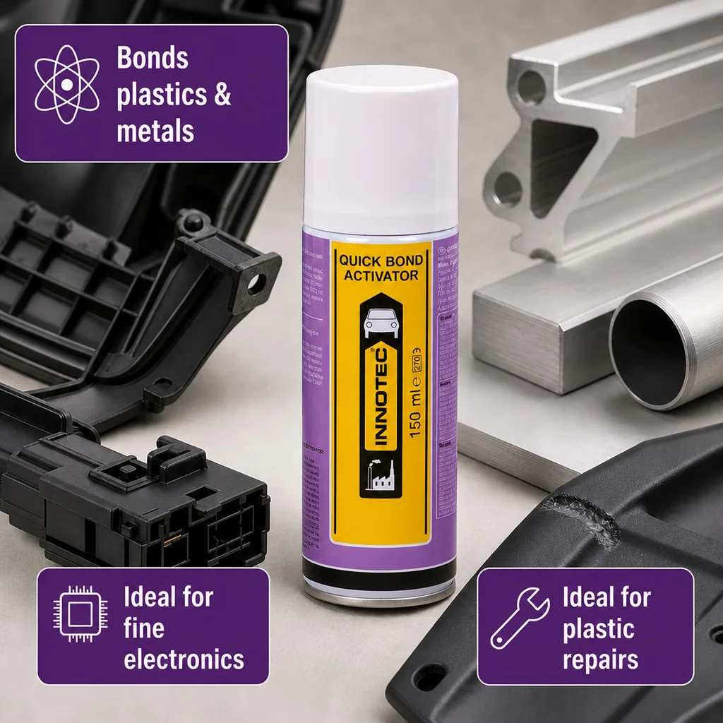 Instant Adhesive Activator, Quick Bond Activator 150 ml, Glue Accelerator