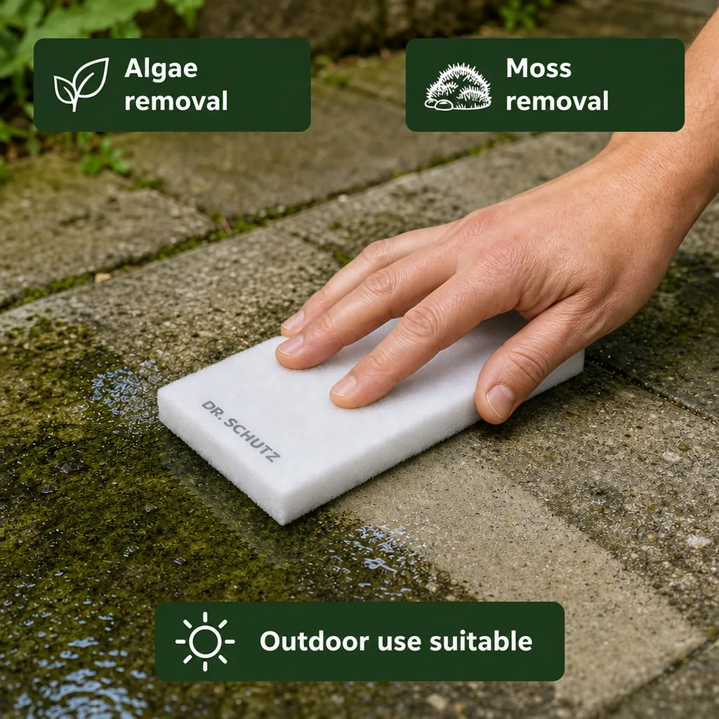 Hand Pad, White Hand Pad, 12 x 25 x 0,6cm, 5 Piece, Cleaning Pad