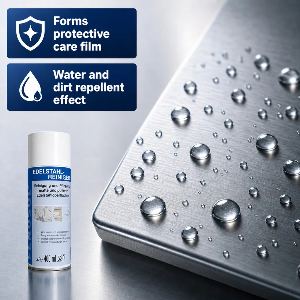 Stainless Steel Cleaner, Stainless Steel Spray, Metal Cleaner, 400 ml Spraydose