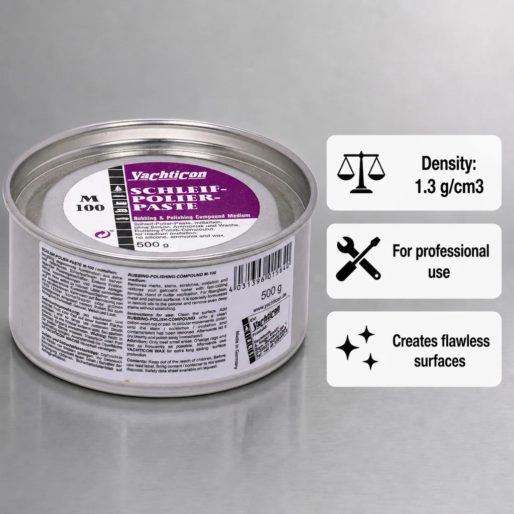 Polishing Compound 500g, Medium Polishing Paste, Automotive Polishing Compound