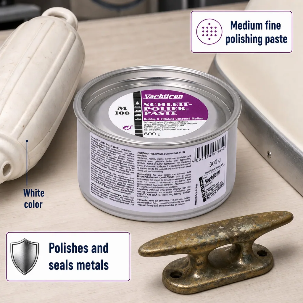 Polishing Compound 500g, Medium Polishing Paste, Automotive Polishing Compound