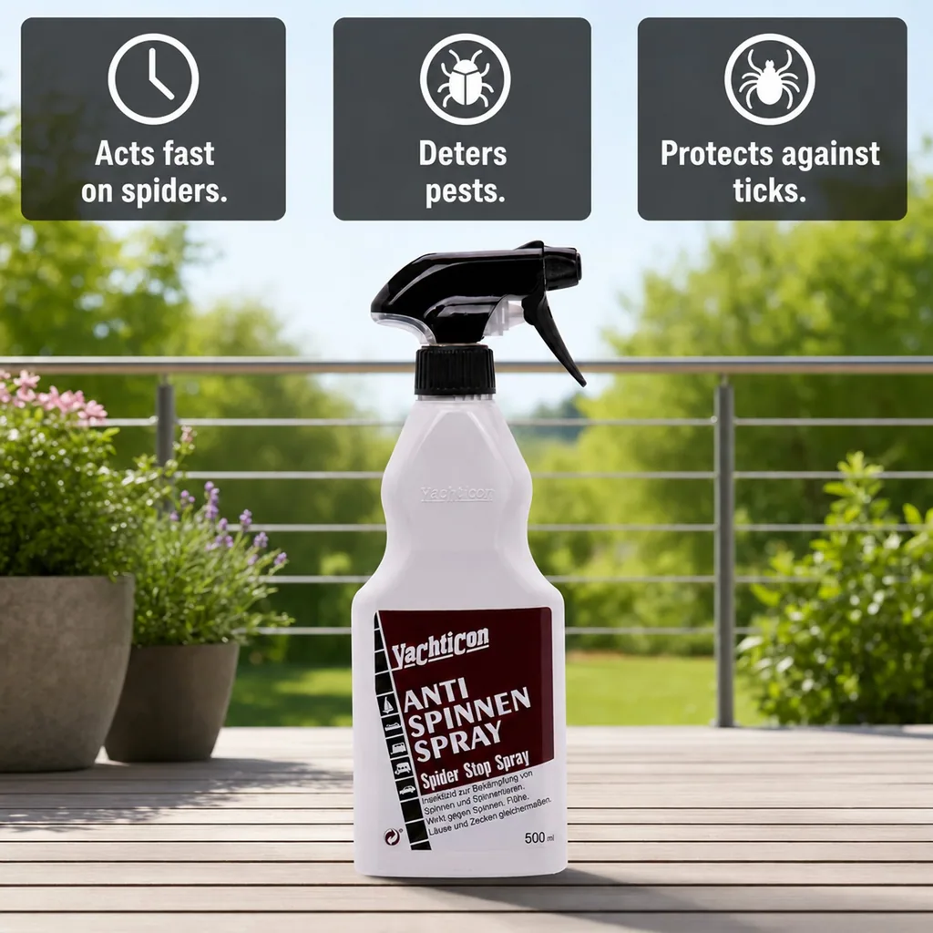 Spider Repellent Spray, Spider Spray, Outdoor Spider Repellent 500 ml