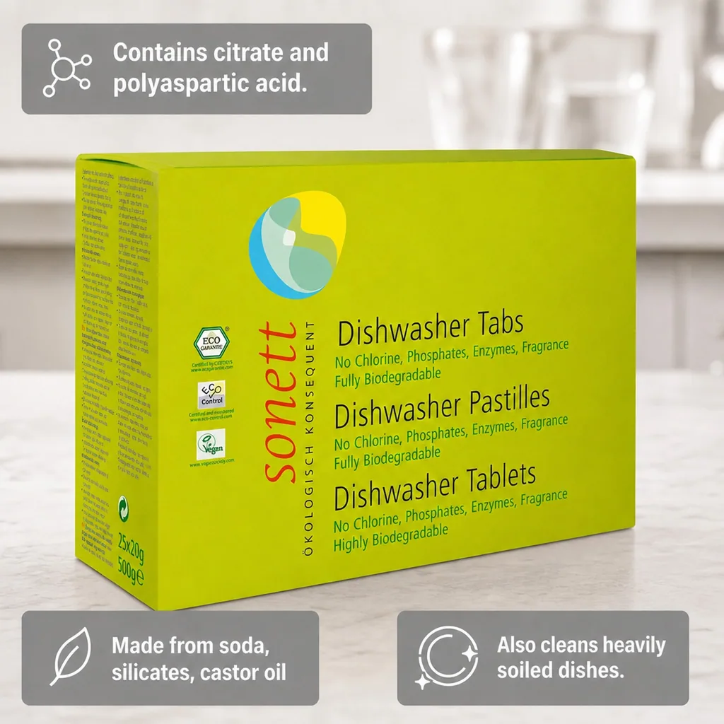 Dishwasher Tablets 500g, Dishwasher Tabs, Dishwashing Tabs, 25 x 20g