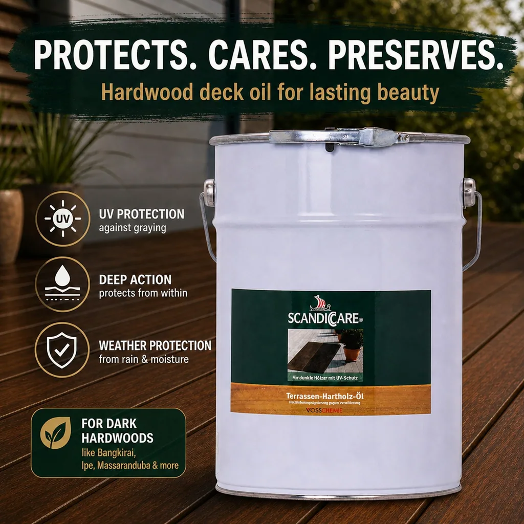 Hardwood Decking Oil 10 Liter, Hardwood Oil, Terrace Oil