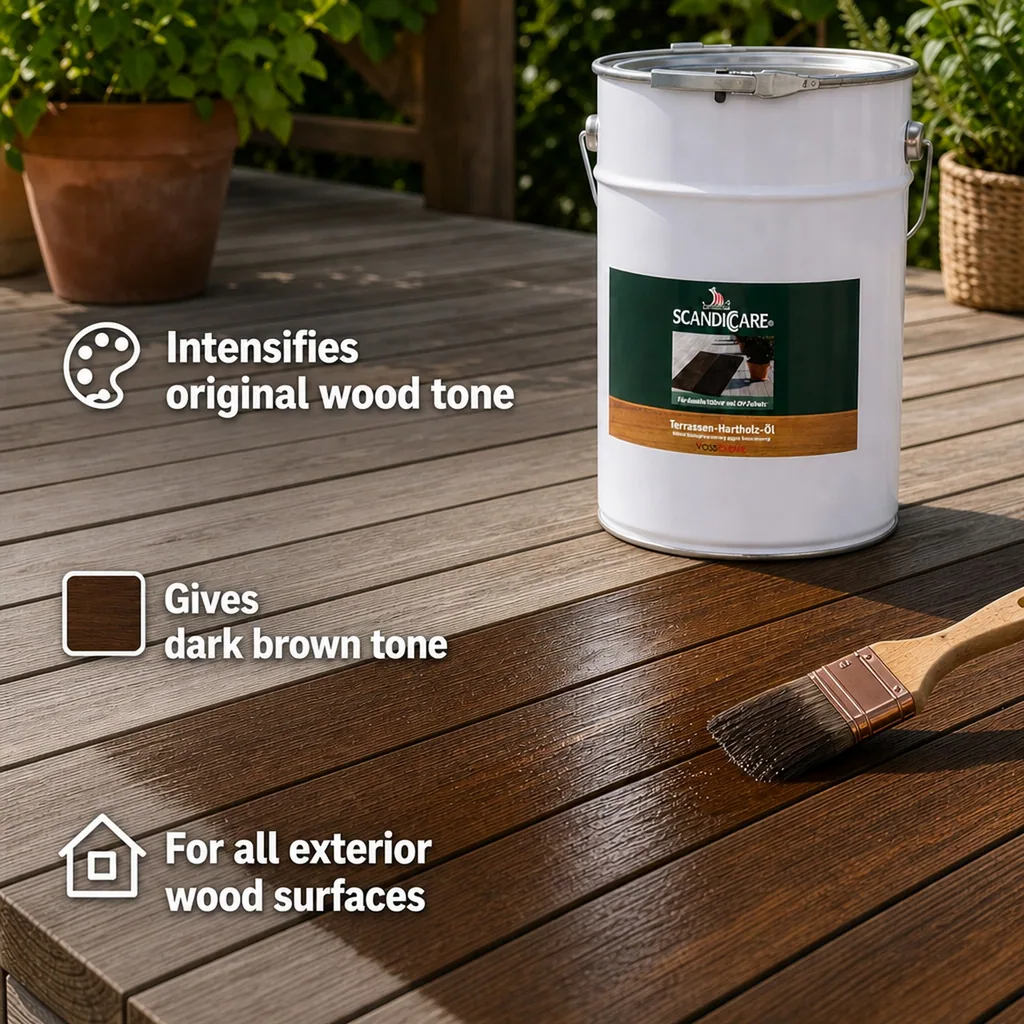 Hardwood Decking Oil 10 Liter, Hardwood Oil, Terrace Oil
