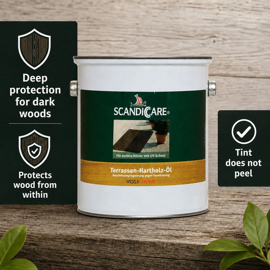 Hardwood Decking Oil 3 Liter, Hardwood Oil, Terrace Oil