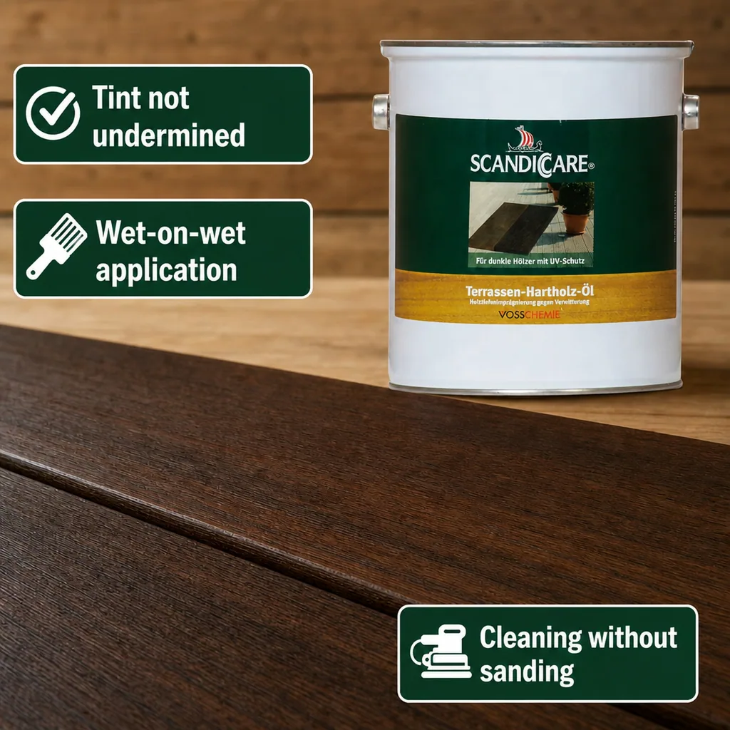 Hardwood Decking Oil 3 Liter, Hardwood Oil, Terrace Oil