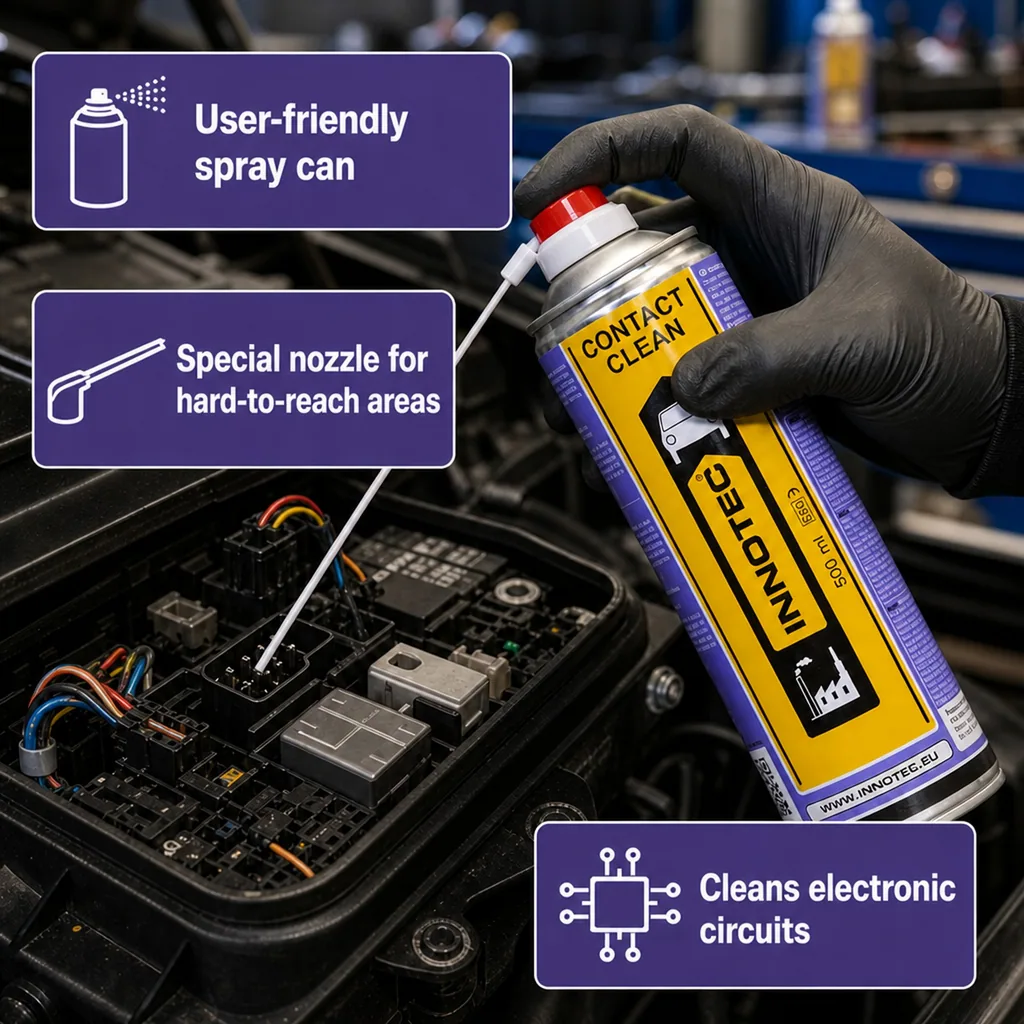Contact Cleaner, Electrical Contact Cleaner, 500 ml Contact Spray, Electronics Cleaner