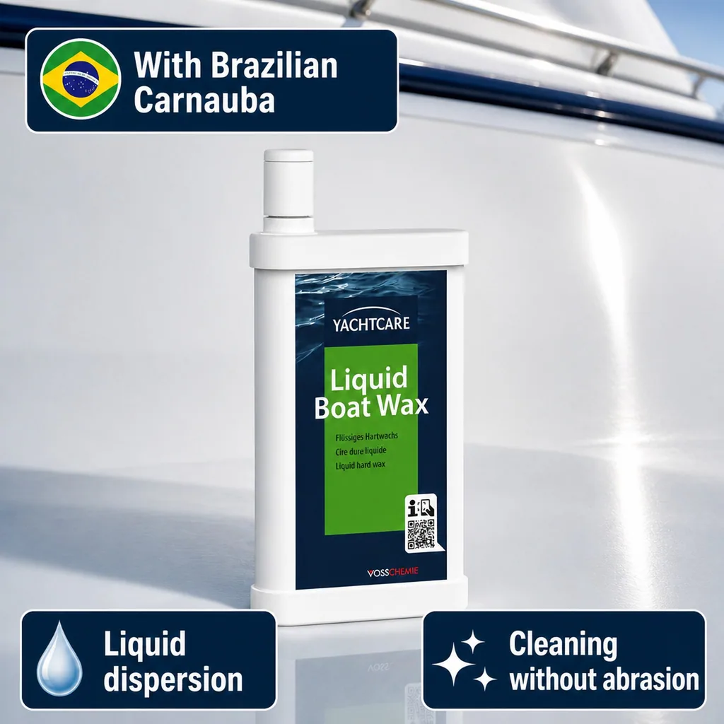 Boat Wax, Liquid Boat Wax 500 ml, Marine Polish