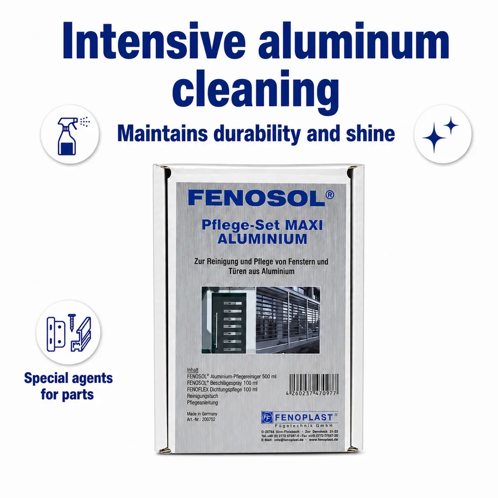Aluminum Cleaner, Aluminum Care Set, Aluminum Restoration Kit MAXI