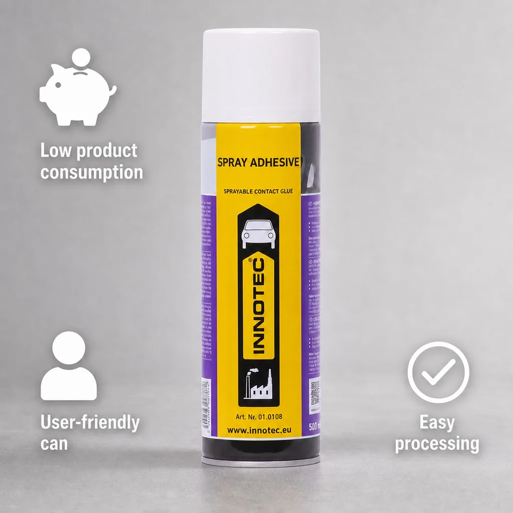 Adhesive Spray 500 ml, Transparent Adhesive Spray, Clear Adhesive Spray