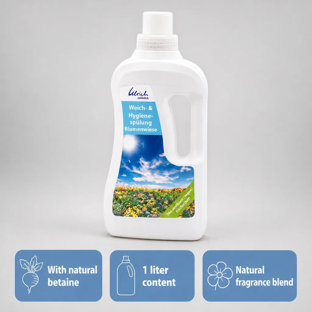 Fabric Softener, Laundry Softener, Natural Fabric Softener, 1 Liter