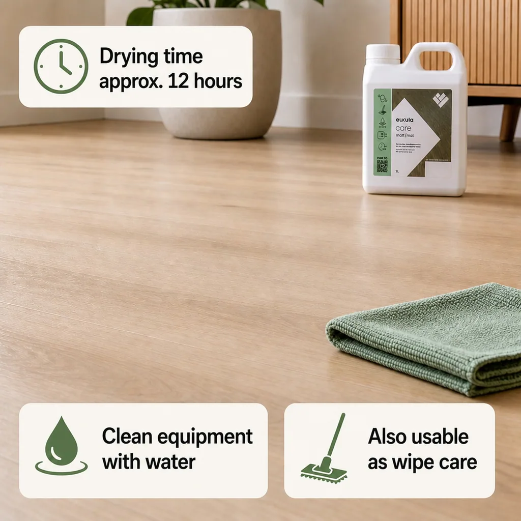 Matte Floor Cleaner 1 Liter, Matte Wood Floor Cleaner, Matte Finish Floor Cleaner