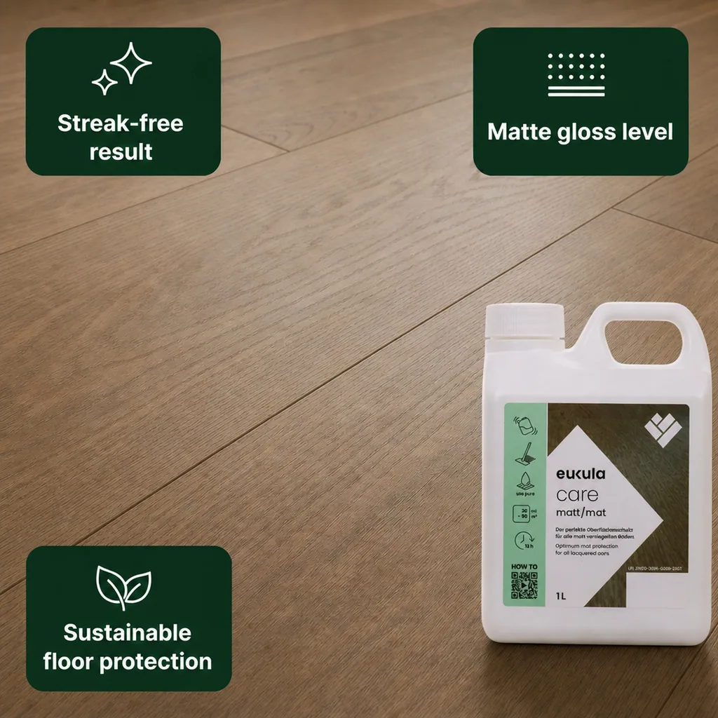 Matte Floor Cleaner 1 Liter, Matte Wood Floor Cleaner, Matte Finish Floor Cleaner