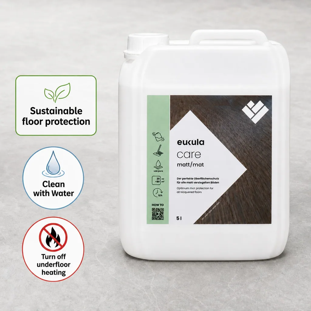 Wood Floor Cleaner 5 Liter, Matte Floor Cleaner, Wood Floor Care