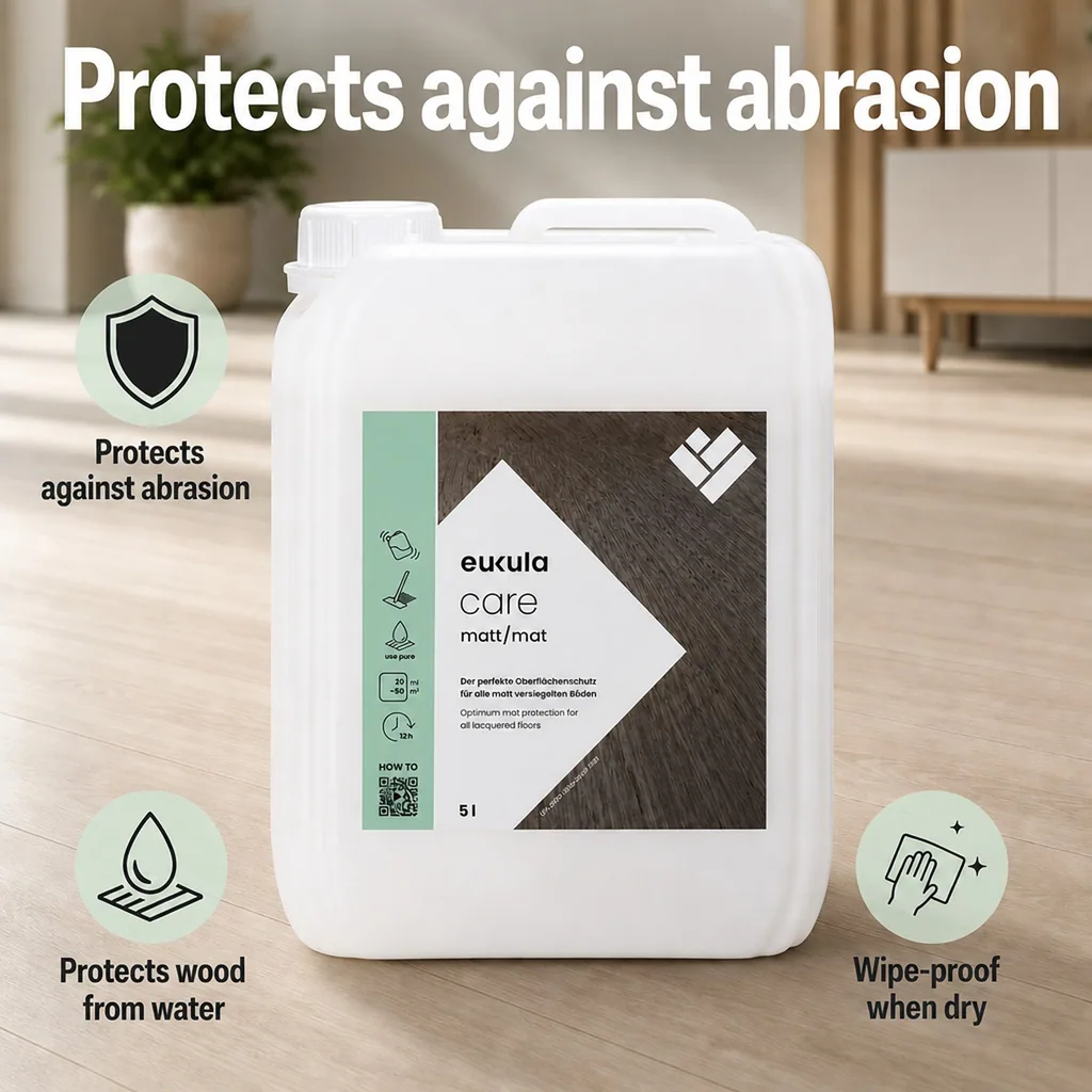 Wood Floor Cleaner 5 Liter, Matte Floor Cleaner, Wood Floor Care