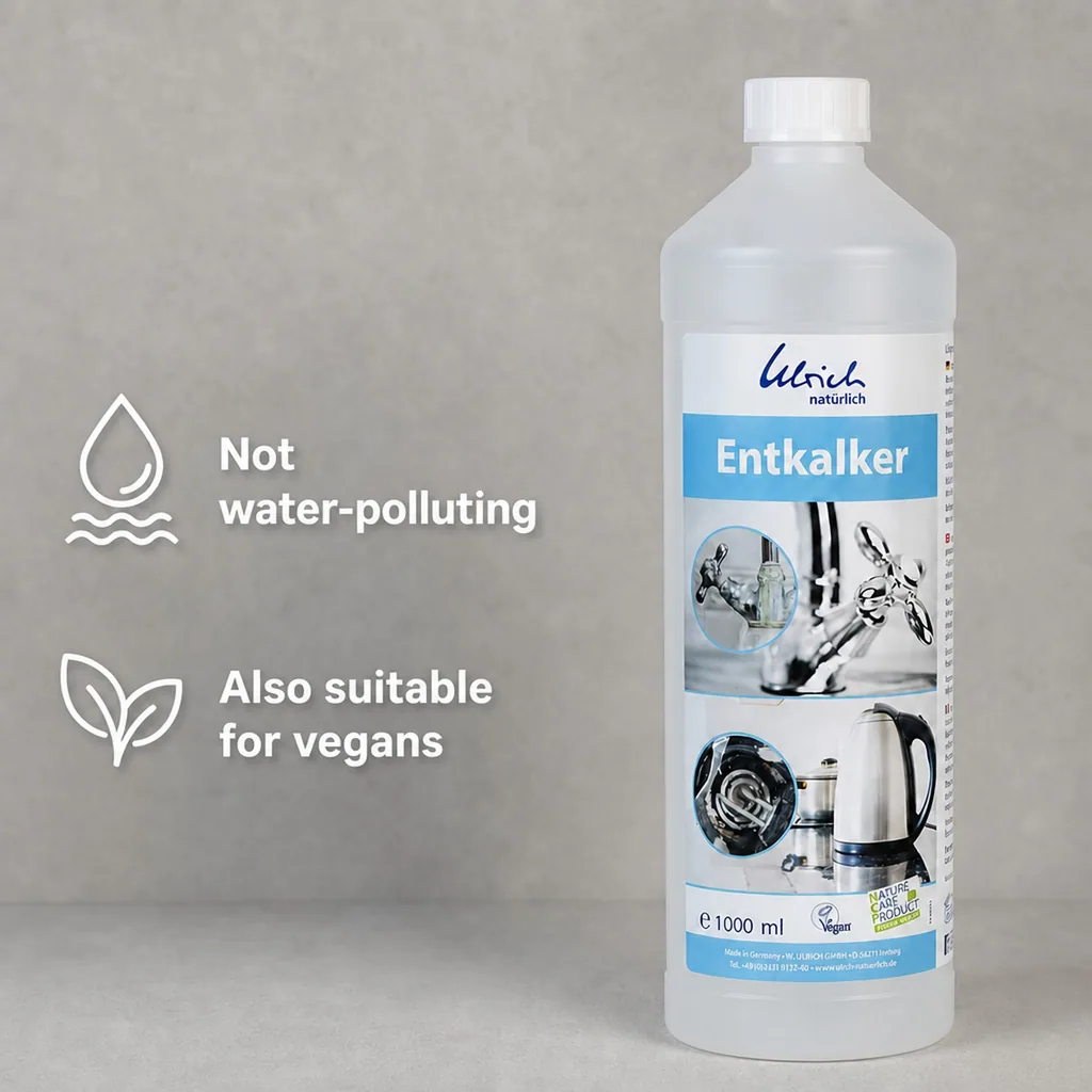 Descaler 1 Liter, Natural Descaler, Lime Scale Remover, Descaling Solution