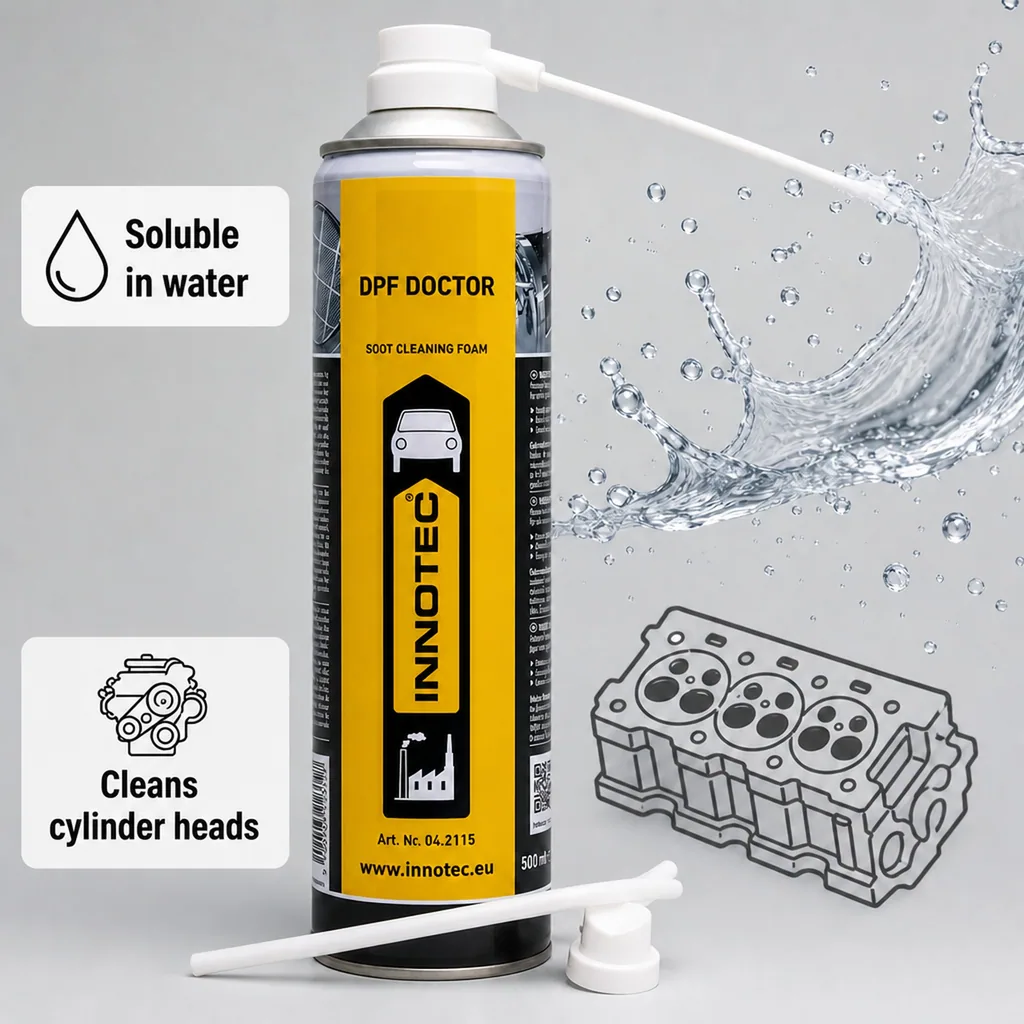 DPF cleaner, 500 ml incl. weißer Sprühsonde, DPF spray