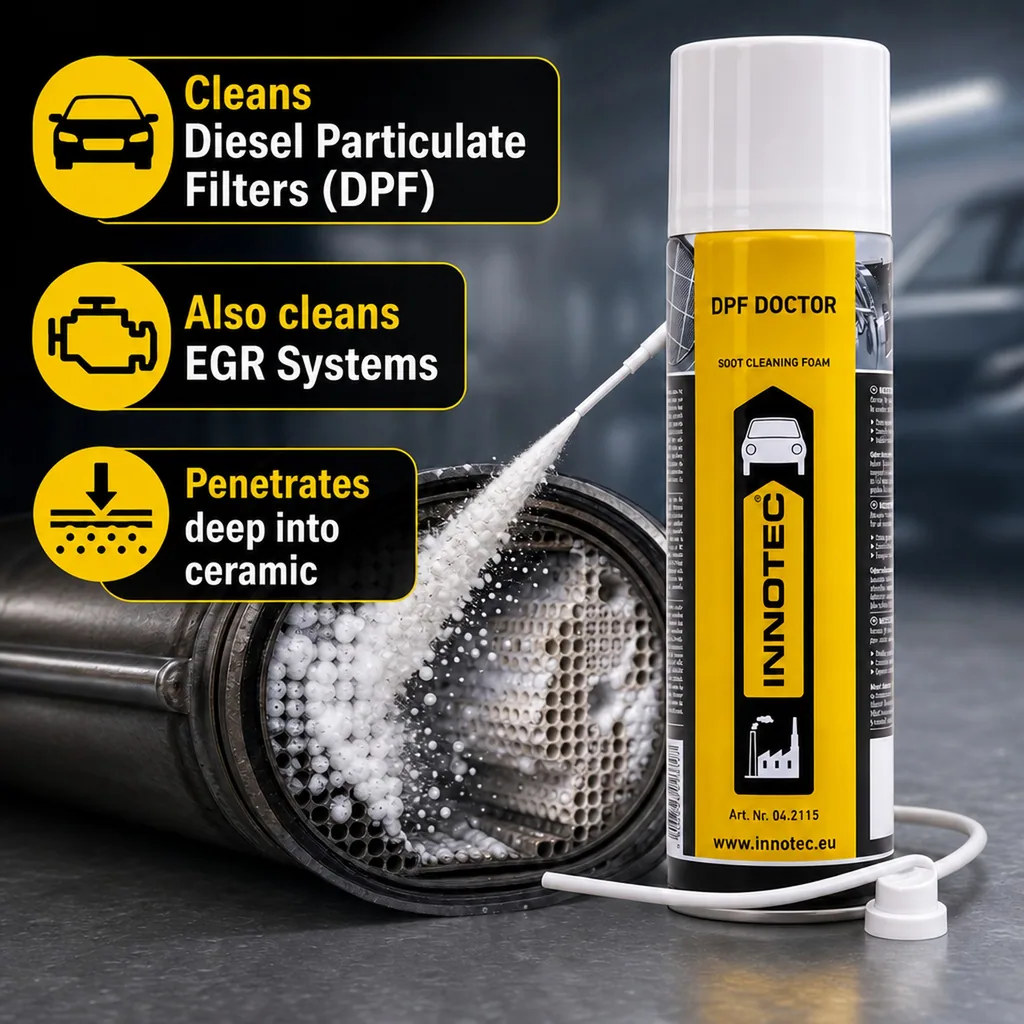 DPF cleaner, 500 ml incl. weißer Sprühsonde, DPF spray