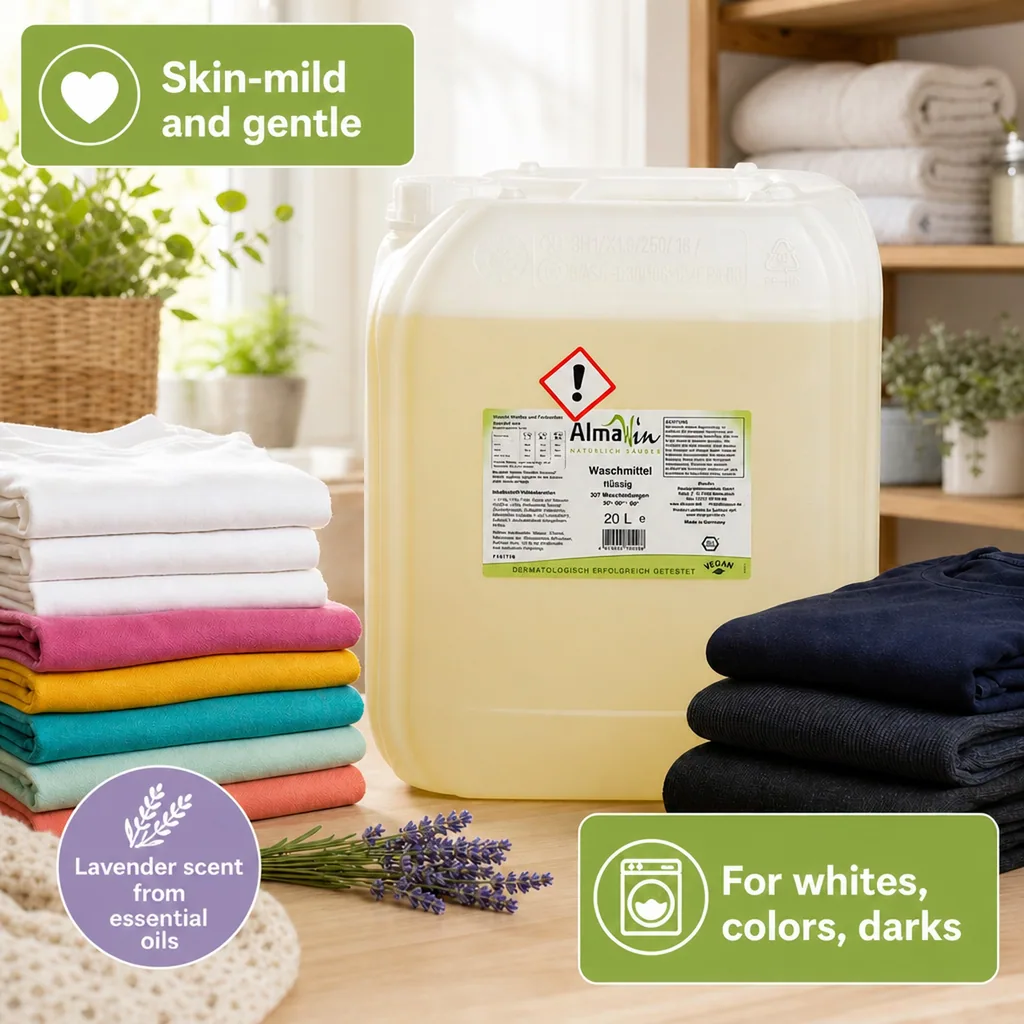 Laundry Detergent 20 Liter, Liquid Laundry Detergent, Eco Friendly Laundry Detergent