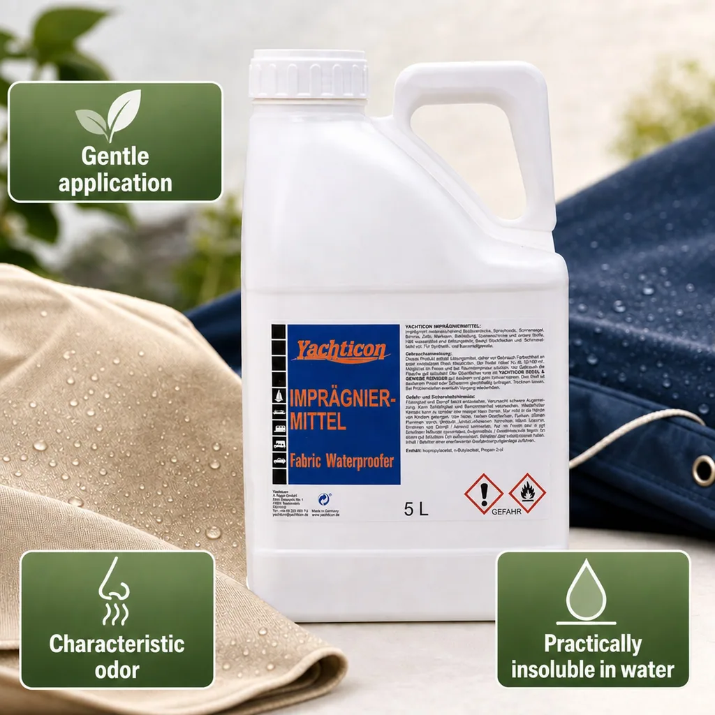 Fabric Waterproofing Spray 5 Liter, Fabric Water Repellent, Canvas Waterproofing