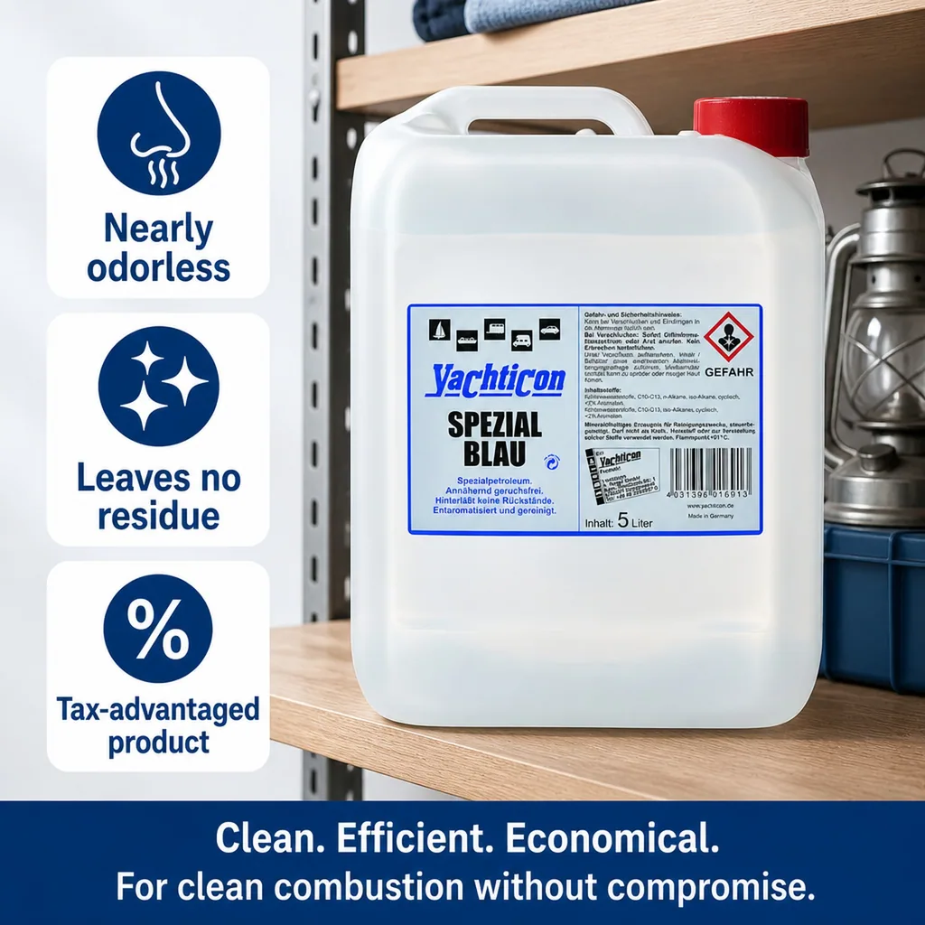 Blue Petroleum 5 Liter, Spezial Blau