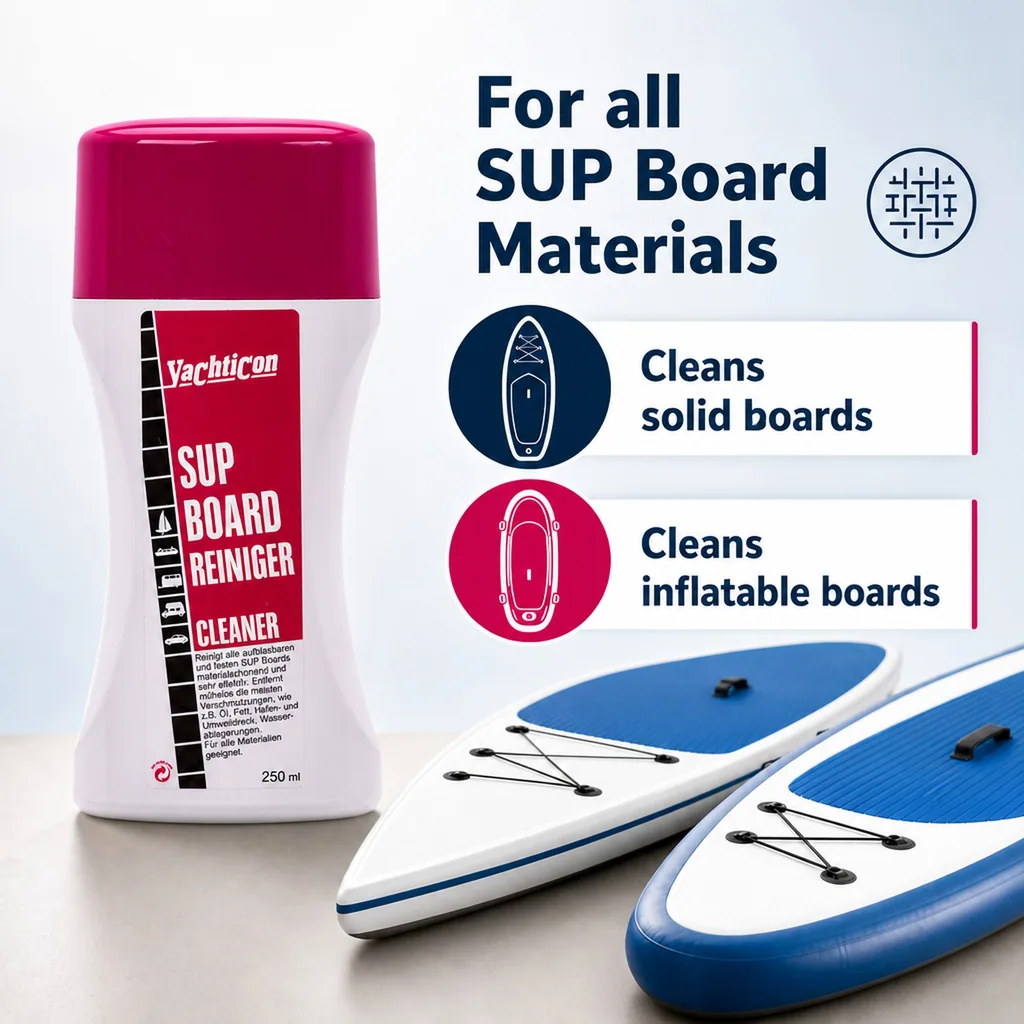 Paddle board cleaner, SUP cleaner, 250 ml SUP board cleaning, paddleboard cleaner
