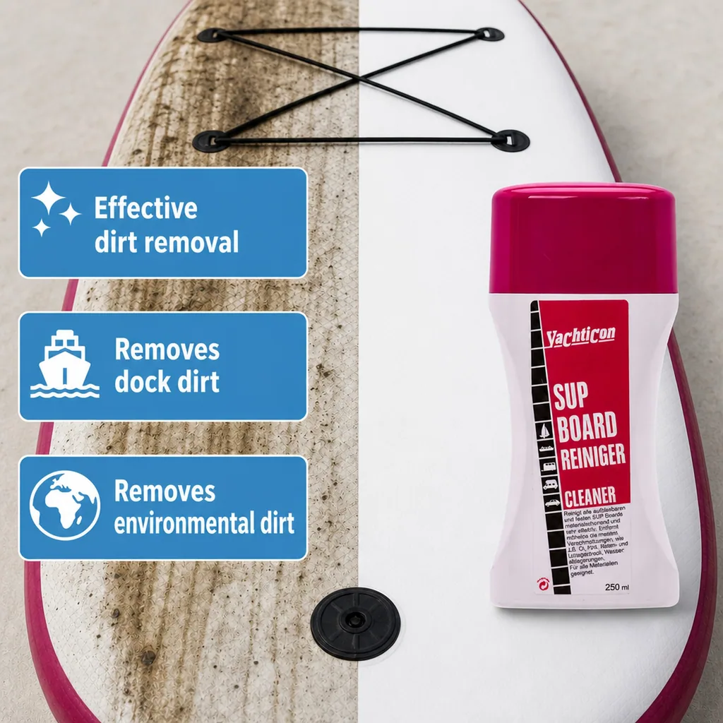 Paddle board cleaner, SUP cleaner, 250 ml SUP board cleaning, paddleboard cleaner