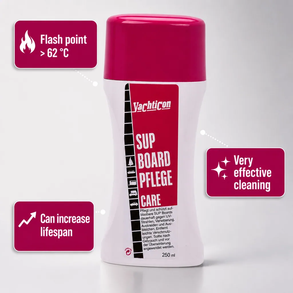 SUP board care, paddle board care, SUP cleaning, 250 ml