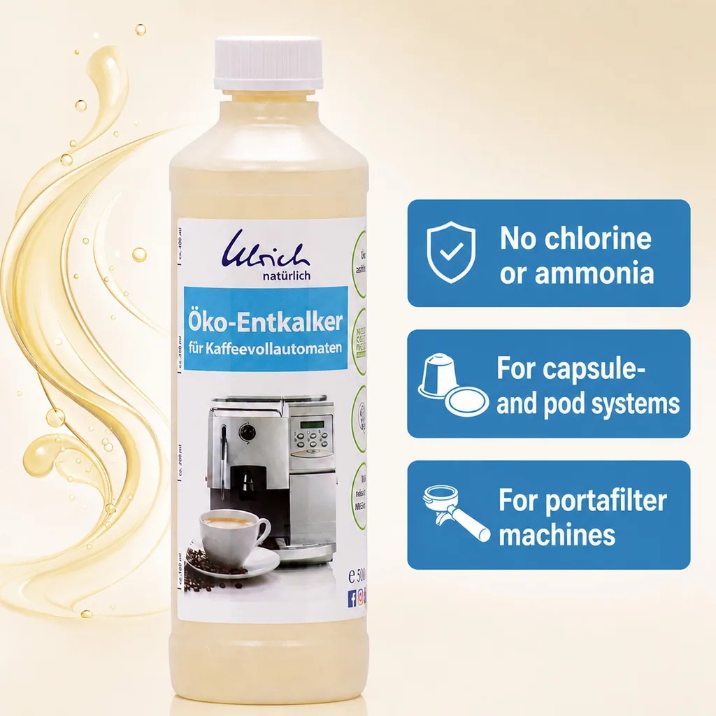 Coffee Machine Descaler, 500 ml, Eco Descaler, Natural Descaler
