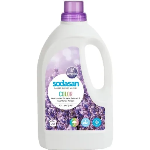 Color Liquid Laundry Detergent 1.5 Liter, Lavender Laundry Detergent, Laundry Detergent for Colors