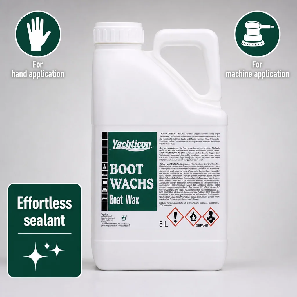 Boat Wax 5 Liter, Marine Wax, Boat Polish, Marine Polish, Yacht Wax